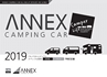 ANNEX CAMPING CAR ALL LINE-UP 2019-20 SPEC ＆ PRICE　7月訂正版